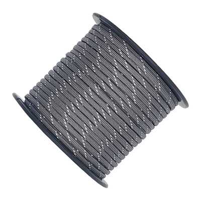 50M daugiafunkcinė lauko 7 gyslų skėčio virvė pinta virvė atspindinti išgyvenimą gelbėjimo skėčio virvė stovyklavimo skėčio virvė