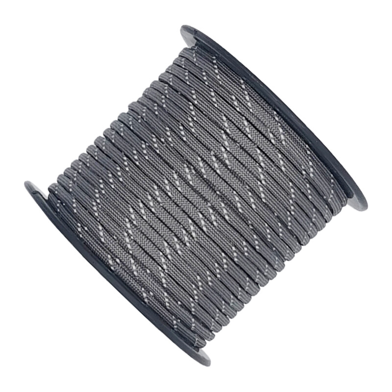 50M daugiafunkcinė lauko 7 gyslų skėčio virvė pinta virvė atspindinti išgyvenimą gelbėjimo skėčio virvė stovyklavimo skėčio virvė