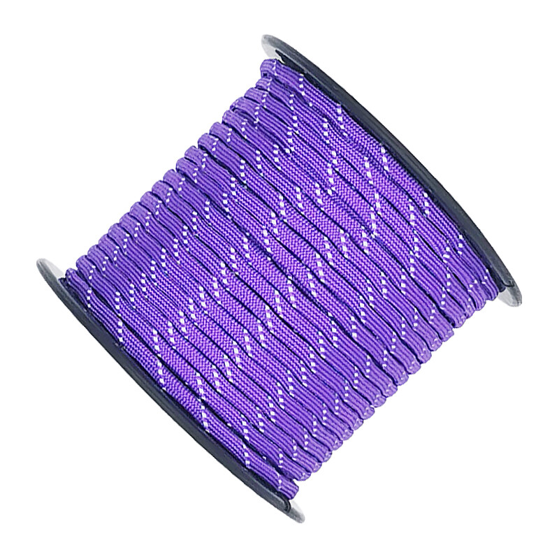 50M daugiafunkcinė lauko 7 gyslų skėčio virvė pinta virvė atspindinti išgyvenimą gelbėjimo skėčio virvė stovyklavimo skėčio virvė