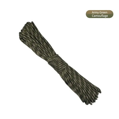 7 gyslų 550 „Paracord“ laidas 5 8 16 31 M skersmuo 4 mm, skirtas išgyvenimui lauke, kempingo diržas, parašiutinio lyno žygio palapinės priedai