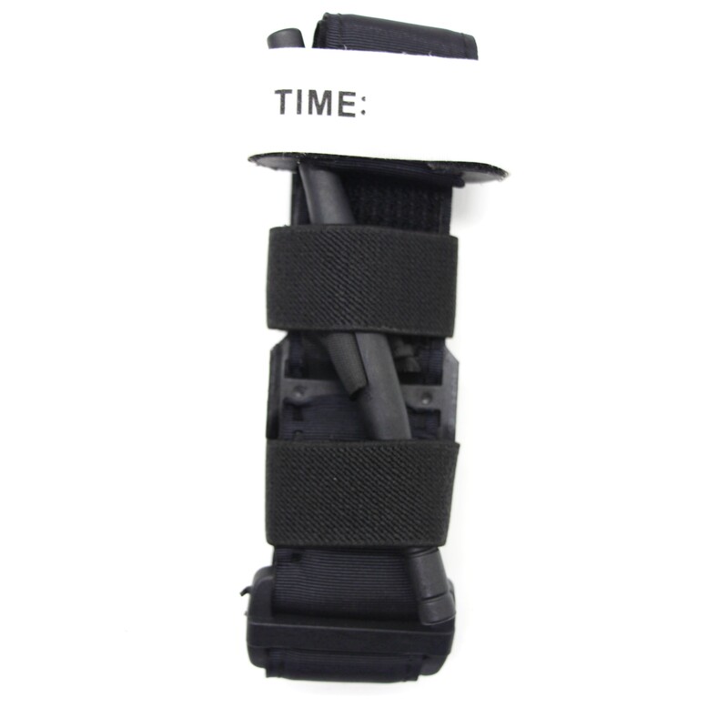 Suport pentru garou elastic în aer liber Accesoriu de urgență Suport tactic pentru curele elastice Unelte de mână MOLLE Husă pentru garou