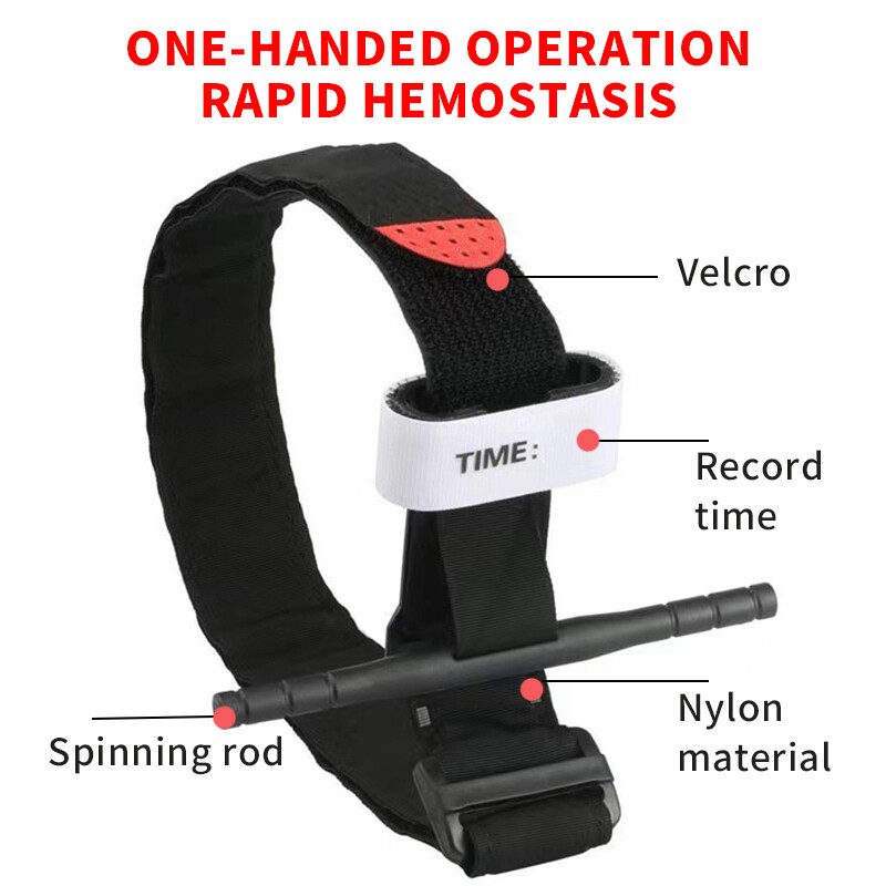 Lauko turniketų laikymo dėžutė, medicininė greito traukimo rankovė EDC krepšys pirmosios pagalbos rinkiniai Nailono rotacinis gelbėjimo tvarstis