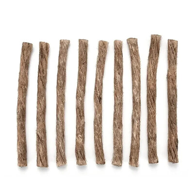 10 vnt bičių vaško kanapių virvės lauko stovyklavimo pikniko kepsninės reikmenys pirmosios pagalbos aksesuarai malkomis kūrenamas židinys uždegimo kanapių virvės