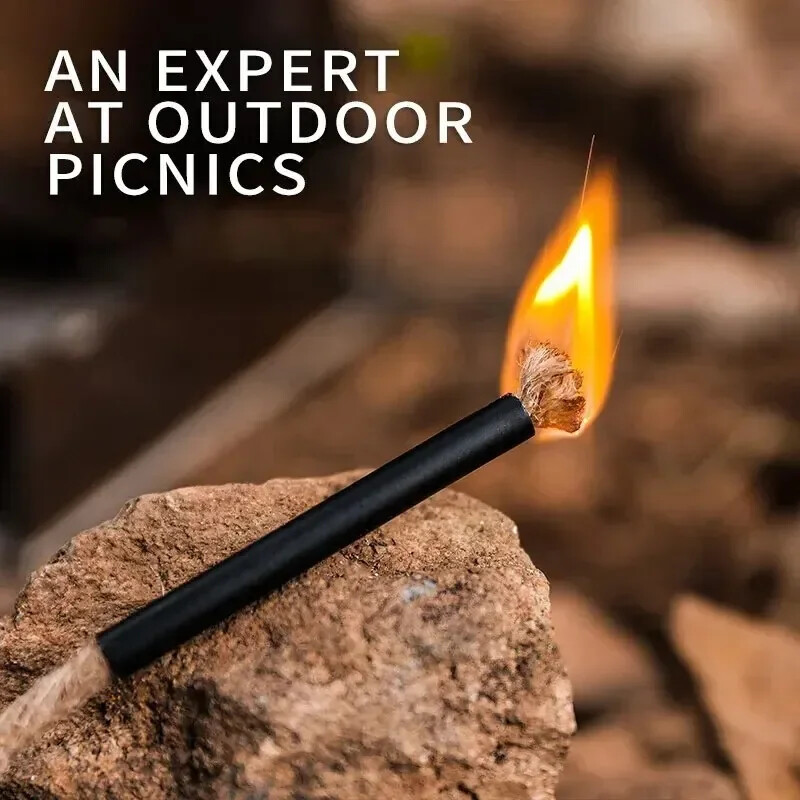 10 vnt bičių vaško kanapių virvės lauko stovyklavimo pikniko kepsninės reikmenys pirmosios pagalbos aksesuarai malkomis kūrenamas židinys uždegimo kanapių virvės