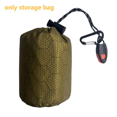 Sac de dormit de urgență Pături termice ultra mylar impermeabile Sac de dormit ușor de supraviețuire Păstrați căldura pentru drumeții în camping 