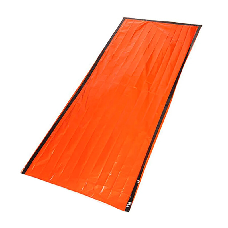 Sac de dormit de urgență Pături termice ultra mylar impermeabile Sac de dormit ușor de supraviețuire Păstrați căldura pentru drumeții în camping ﻿
