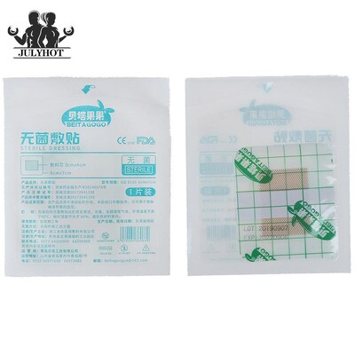 30gab 6x7cm lielas brūces pirmās palīdzības komplekta pārsējs Ūdensnecaurlaidīgs medicīniskais plāksteris Medicīniskais līmējošais brūču plāksteris āra sporta pārsējs