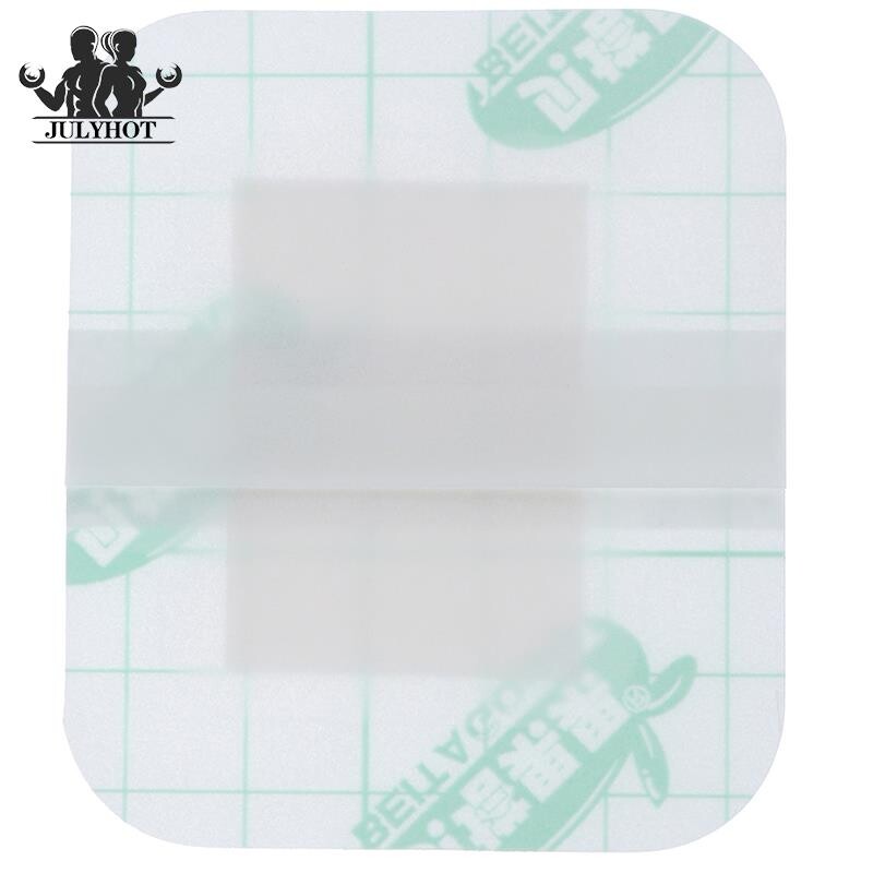 30gab 6x7cm lielas brūces pirmās palīdzības komplekta pārsējs Ūdensnecaurlaidīgs medicīniskais plāksteris Medicīniskais līmējošais brūču plāksteris āra sporta pārsējs