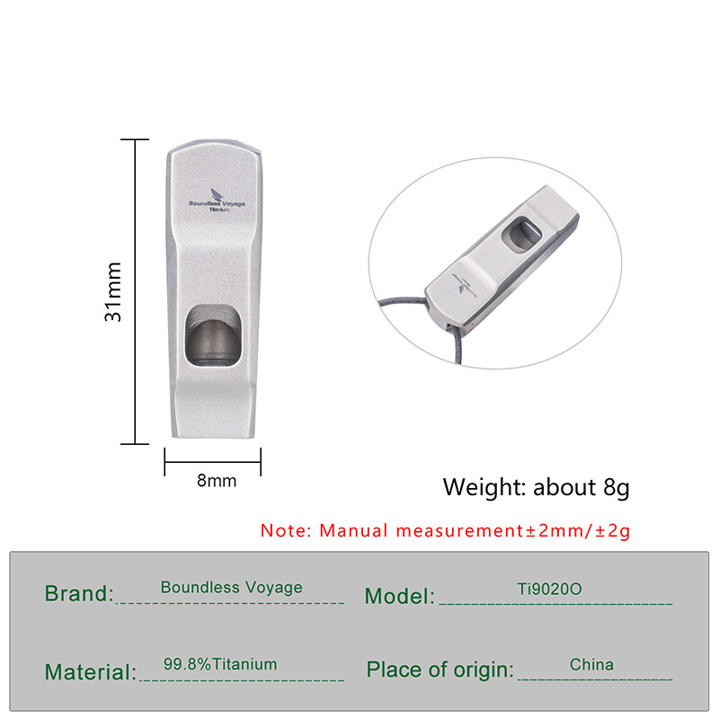 Titánová píšťalka, športová, tréningová, outdoorová, prežitie, výšková, super citlivá, ostrá píšťalka, hlasný hlas, dlhá prenosová vzdialenosť