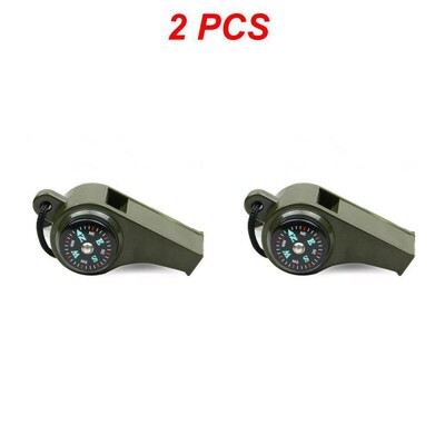 1/2/4Gb 3in1 Mutifunkcionāls izdzīvošanas svilpes kompass, viegls termometra kompass kempinga pārgājieniem un āra aktivitātēm