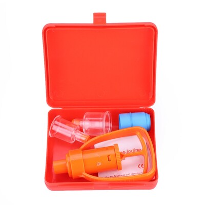 Lauko nuodų ištraukiklis nuodų gyvatės uodo bitės įkandimo vakuuminis siurblys išgyvenimui stovyklaujant žygiams pirmosios pagalbos saugos gelbėjimo įrankis