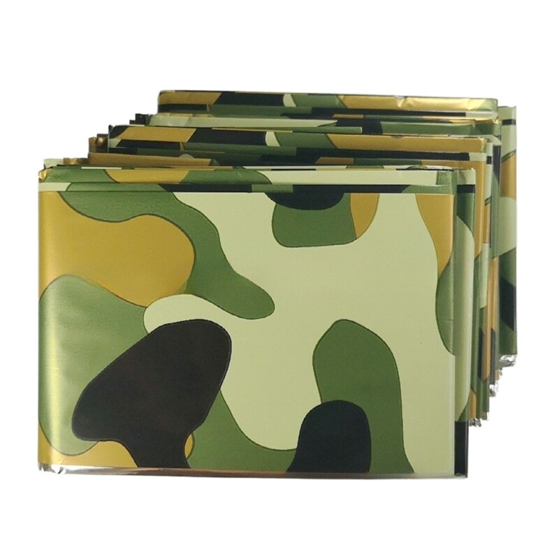 Pătură de supraviețuire din folie de aluminiu Pături pentru spațiu termic cald Pături pentru urgențe