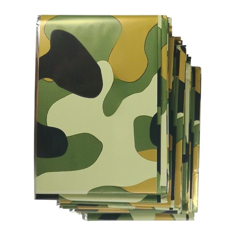 Pătură de supraviețuire din folie de aluminiu Pături pentru spațiu termic cald Pături pentru urgențe