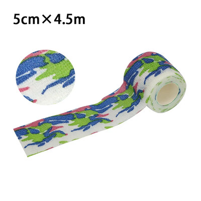 Nauja lipni neaustinė spalvinga tvarsčių išlikimo elastinė juosta, apsauganti nuo žaizdų sąnarių fiksavimo lauko avarinė įranga