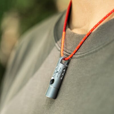 Boundless Voyage EDC Gadgets Титаниева свирка Пътуване на открито Туризъм Къмпинг оборудване Спешно оцеляване Предпазни свирки