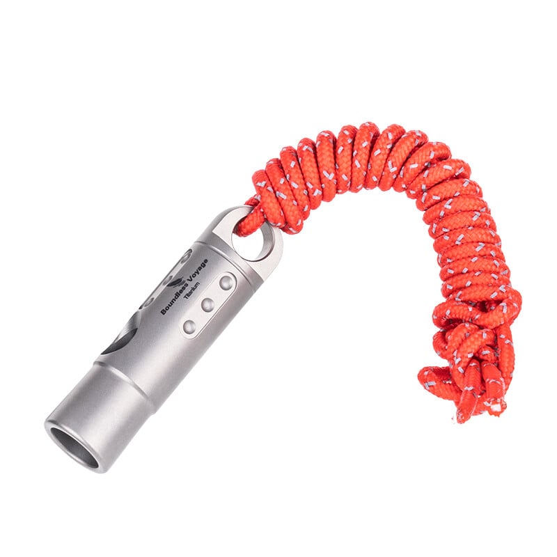 Bezgranično putovanje EDC Naprave Titanijska zviždaljka Putovanja na otvorenom Planinarenje Oprema za kampiranje Sigurnosne zviždaljke za preživljavanje u hitnim slučajevima