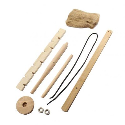 Nešiojamas Fire Bow Drill Kit Bow Drill Fire Starter Primitive Wood Outdoor Survival Practice Trinties įrankis, skirtas žygiams stovyklauti