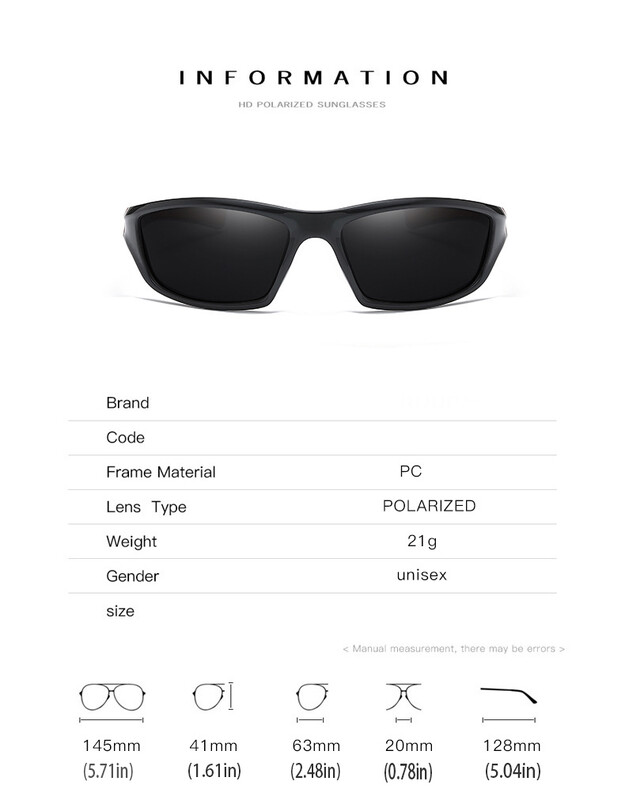 Poliarizuoti sportiniai akiniai nuo saulės.