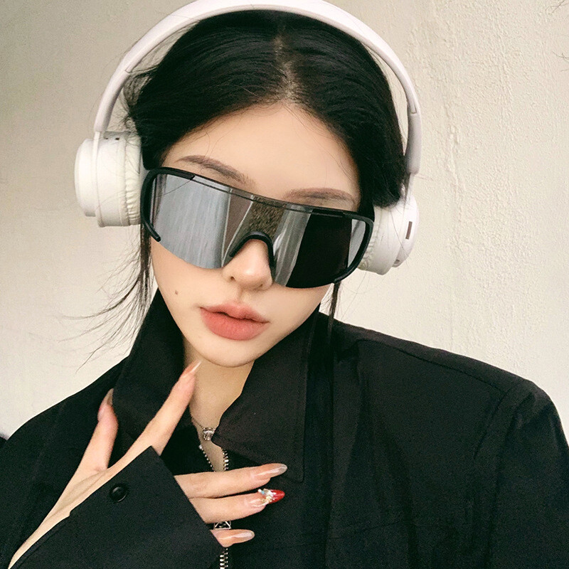 Ochelari de ciclism retro cu cadru mare Ochelari de soare pentru ciclism MTB Bicicleta de drum Ochelari de ciclism Bărbați Femei Sporturi în aer liber Ochelari de drumeție