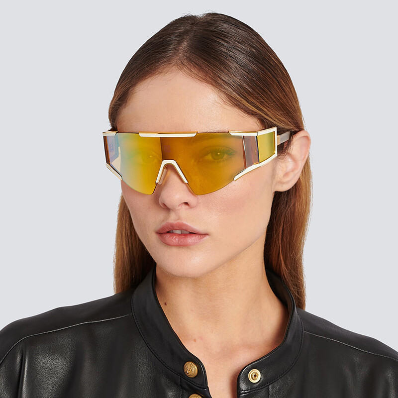 Ochelari de soare Fashion Shield, femei, bărbați, Y2K, supradimensionați, rezistenți la vânt, punk, ochelari de soare, o bucată de ochelari, nuanțe de marcă de lux, sport UV400