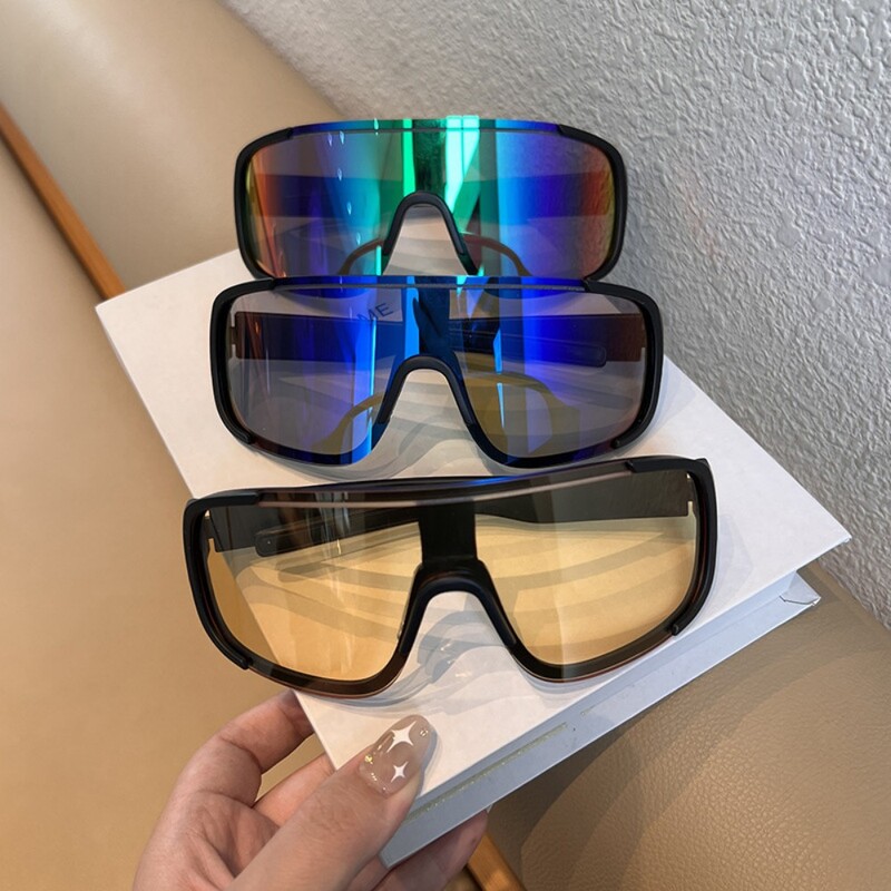 Ziemas slēpošanas brilles riteņbraukšanas brilles āra vēja necaurlaidīgas aizsargbrilles saulesbrilles aizsargbrilles liels rāmis