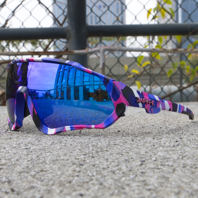 2024 Sport polarizat 5 lentile Ochelari de ciclism Bicicletă Mtb Ochelari de soare Bărbați Femei Pescuit Ochelari de alergare Moda siguranță Ochelari pentru biciclete