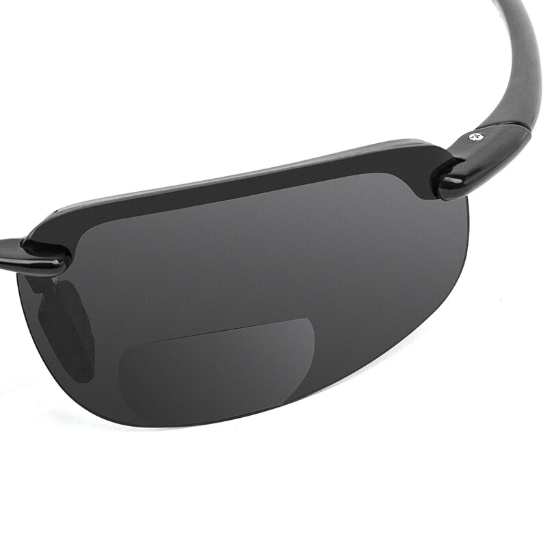 MAXJULI bifokaliniai akiniai nuo saulės moterims vyrams, TR90 rėmelis, ypač lengvas ir apsauga nuo saulės spindulių, UV spindulių 8001