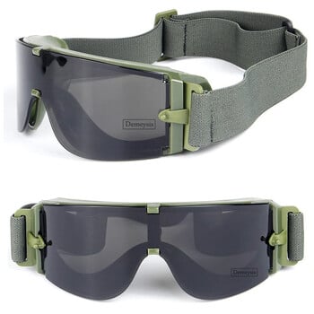 Airsoft Tactical Goggles Γυαλιά ηλίου Tactical Γυαλιά πεζοπορίας Γυαλιά Paintball εξωτερικού χώρου