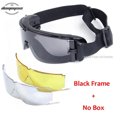 Airsoft taktiniai akiniai Taktiniai saulės akiniai Akiniai žygiams pėsčiomis Lauko dažasvydžio akiniai