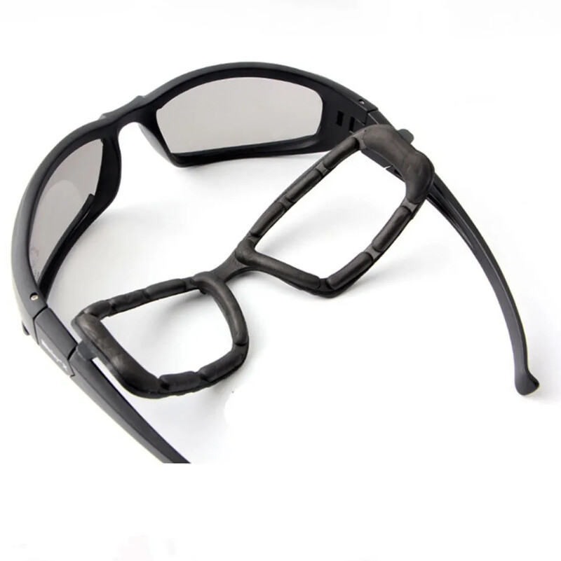 Lovecké okuliare CS Airsoft Vetruodolné Armádne strelecké polarizované okuliare HD 3 šošovky Motocyklové cyklistické rybárske vonkajšie bezpečné okuliare