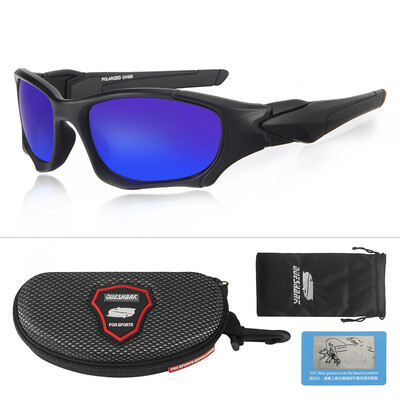 Queshark UV400 pret atspīdumu polarizēta kempinga pārgājienu brilles vīriešiem sievietēm sporta saulesbrilles golfa skriešanai makšķerēšanai sporta brilles