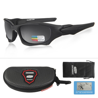 Queshark UV400 pret atspīdumu polarizēta kempinga pārgājienu brilles vīriešiem sievietēm sporta saulesbrilles golfa skriešanai makšķerēšanai sporta brilles