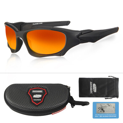 Queshark UV400 pret atspīdumu polarizēta kempinga pārgājienu brilles vīriešiem sievietēm sporta saulesbrilles golfa skriešanai makšķerēšanai sporta brilles