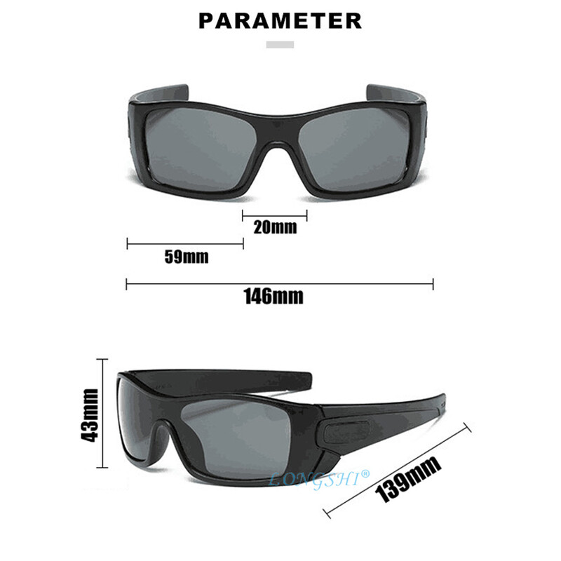 LONGSHI meeste polariseeritud päikeseprillid alumiiniumist magneesiumist päikeseprillid sõiduprillid ristkülikukujulised varjud meestele Oculos Masculino meestele