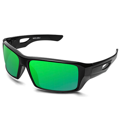 MAXJULI Polarizované slnečné okuliare s ochranou proti UV žiareniu pre mužov a ženy, 100% UV400 ochrana, okuliare na rybolov a šoférovanie, 8232