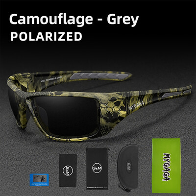 Mygaga Fishing Glasses Cycling UV400 MYGAGA Fashion Sportiniai akiniai nuo saulės Aukštos kokybės akių apsauga poliarizuoti vyriški akiniai nuo saulės M102