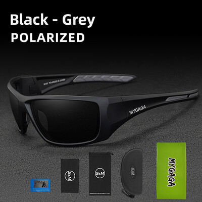 Mygaga Fishing Glasses Cycling UV400 MYGAGA Fashion Sportiniai akiniai nuo saulės Aukštos kokybės akių apsauga poliarizuoti vyriški akiniai nuo saulės M102