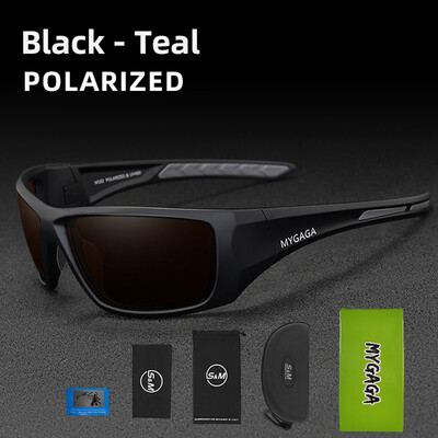 Mygaga Fishing Glasses Cycling UV400 MYGAGA Fashion Sportiniai akiniai nuo saulės Aukštos kokybės akių apsauga poliarizuoti vyriški akiniai nuo saulės M102