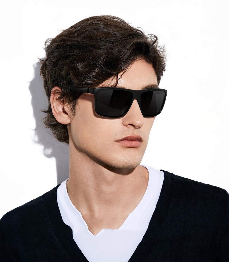 Vyriški poliarizuoti akiniai nuo saulės Moteriški lauko sportiniai akiniai Unisex UV400 bėgimo žygiai vairavimo akiniai Akiniai nuo saulės