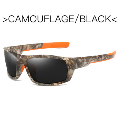 Vonkajšie polarizované slnečné okuliare Farebné maskovacie športové rybárske jazdecké okuliare Plážové slnečné okuliare Muži Ženy tienené okuliare UV400