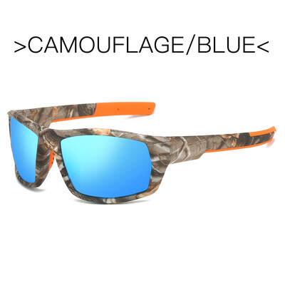 Vonkajšie polarizované slnečné okuliare Farebné maskovacie športové rybárske jazdecké okuliare Plážové slnečné okuliare Muži Ženy tienené okuliare UV400