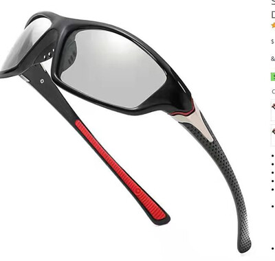 2024 Hot Vintage polarizētas nakts redzamības saulesbrilles Sporta polarizētās saulesbrilles vīriešiem āra izjādes riteņbraukšanai vīriešu brilles