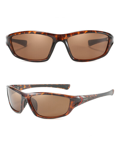 2024 Hot Vintage polarizētas nakts redzamības saulesbrilles Sporta polarizētās saulesbrilles vīriešiem āra izjādes riteņbraukšanai vīriešu brilles