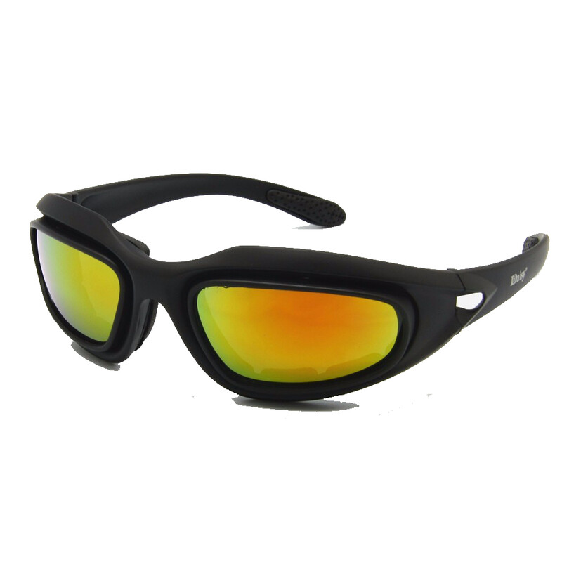 4 lentile X7 Ochelari de protecție UV în aer liber Ochelari de sport C5 Ochelari de soare de vânătoare Ochelari tactici de drumeții militare unisex
