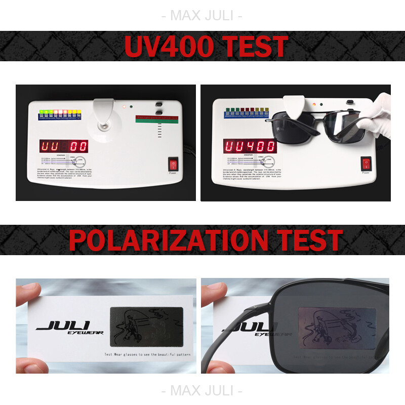 MAXJULI Klasické pilotné slnečné okuliare Pánske polarizované šoférske slnečné okuliare Pánske cyklistické športové okuliare UV400 Turistické okuliare Tr90 rám