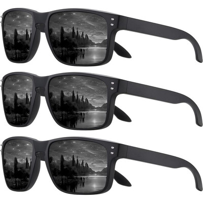 CRIXALIS 3 DB Polarizált napszemüveg Férfi Szabadtéri Sport Horgász Napszemüveg Férfi Vakításgátló Vezetési Utazási Napszemüveg Női UV400