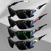 Ochelari de sport pentru bărbați și femei, polarizați în aer liber, rezistenți la vânt, potriviti pentru alergare, pescuit, golf și șofat