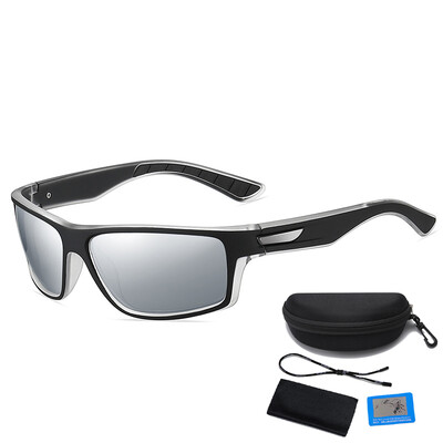 Sportiniai poliarizuoti akiniai nuo saulės.