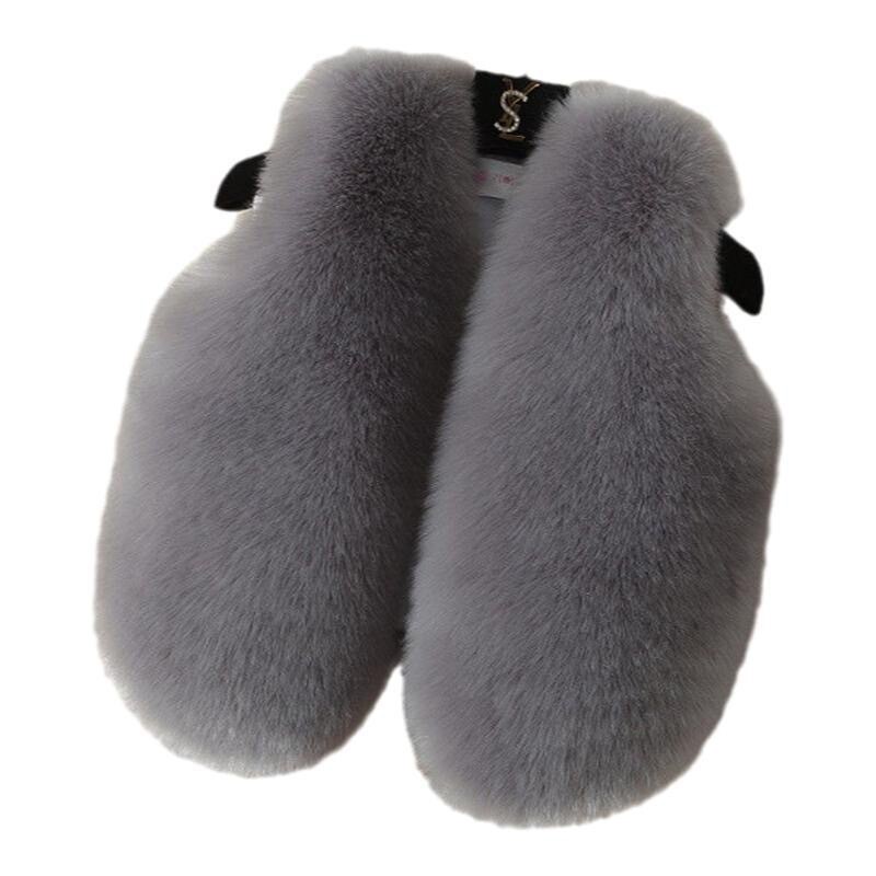 Új téli mellény, univerzális plüss mellény, divatos rövid mellény róka utánzattal, gyerekdivat és egyszerűség