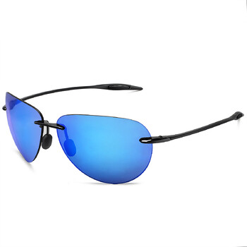 MAXJULI polarized γυαλιά ηλίου για γυναίκες και άνδρες Fashion Driving Sports Unbreakable Rimless Oval για UV400 (MJ8008)